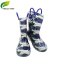 Camo Printing Rubber Rain Boots for Kids